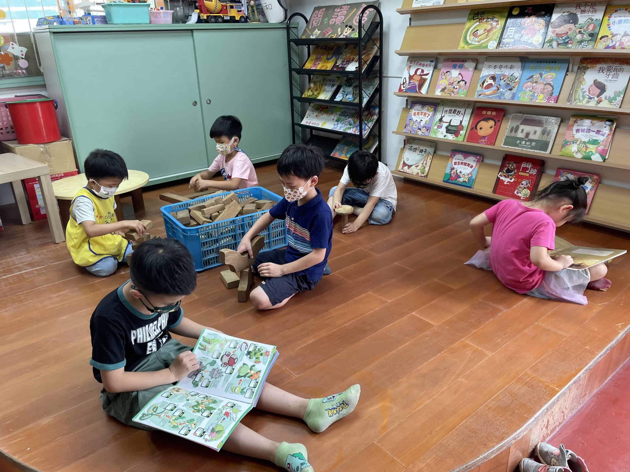 仁和幼兒園閱讀區